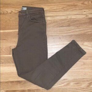 Light Green Topshop Moto Jamie Skinny Jeans